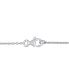 Фото #4 товара Macy's multi-Gemstone Teardrop Cluster 18" Pendant Necklace (4-5/8 ct. t.w.) in Sterling Silver