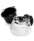 4 Cup Compact Coffee Maker with Removable Filter Basket