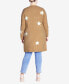 ფოტო #4 პროდუქტის Plus Size Starry Relaxed Fit Cardigan Sweater