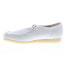 Clarks Wallabee 26166299 Mens White Oxfords & Lace Ups Casual Shoes 11