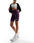 Фото #3 товара The North Face Flex logo legging shorts in purple