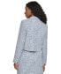 ფოტო #2 პროდუქტის Women's Peak-Lapel Single-Button Cropped Blazer
