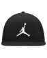 ფოტო #2 პროდუქტის Men's Black Pro Jumpman Snapback Hat