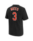 ფოტო #3 პროდუქტის Big Boys Jorge Mateo Black Baltimore Orioles Player Name and Number T-shirt