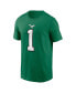 Фото #2 товара Men's Jalen Hurts Kelly Green Philadelphia Eagles Alternate Player Name Number T-shirt