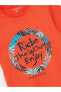 Фото #9 товара Lcw Kids Bisiklet Yaka Baskılı Kısa Kollu Erkek Çocuk Şortlu Pijama Takımı