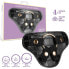 Фото #2 товара Roxane Universal Adjustable Harness with 3 Silicone Rings Black