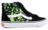 Фото #4 товара Supreme x Vans SK8 HI Skull Pile (Green) 防滑轻便 低帮 板鞋 男女同款 黑绿 / Кроссовки Vans SK8 HI VN000VHG3FW