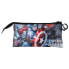 DISNEY Captain America Defender Triple Fan 2.0 Pencil Case