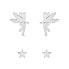 A decent set of Tinker Bell steel earrings S600148L-B.CS