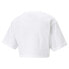 Puma Dare To Cropped Relaxed Crew Neck Short Sleeve T-Shirt Womens White Casual M - фото #4