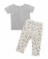 Фото #2 товара Костюм для малышей Earth Baby Outfitters Набор пижам для малышей или детей "Привет"