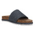 Фото #2 товара Dirty Laundry Diamonds Footbed Womens Blue Casual Sandals GDIA21P4S-DNB
