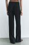 ZW COLLECTION FLARED TROUSERS WITH POCKETS