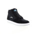 Фото #3 товара Lakai Villa MS4230140B00 Mens Black Suede Skate Inspired Sneakers Shoes