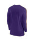 Фото #2 товара Men's LSU Tigers 2024 Sideline Coach UV Performance Long Sleeve T-Shirt