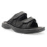 Propet Vero Slide Mens Black Casual Sandals MSV003LBLK