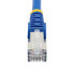 Фото #4 товара StarTech.com 1m CAT6a Ethernet Cable - Blue - Low Smoke Zero Halogen (LSZH) - 10GbE 500MHz 100W PoE++ Snagless RJ-45 w/Strain Reliefs S/FTP Network Patch Cord - 1 m - Cat6a - S/FTP (S-STP) - RJ-45 - RJ-45
