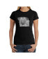 Women's Word Art T-Shirt - Pug Face