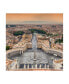 Фото #1 товара Philippe Hugonnard Dolce Vita Rome 3 View of Rome from Dome of St. Peters Basilica II Canvas Art - 36.5" x 48"