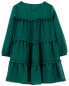 Toddler Crepe Chiffon Holiday Dress 3T