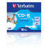 Фото #4 товара Verbatim CD-R AZO Wide Inkjet Printable - 52x - CD-R - 700 MB - Jewelcase - 10 pc(s)