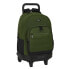 Фото #1 товара SAFTA Compact With Trolley Wheels Dark Forest Backpack