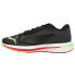 Фото #6 товара Puma Velocity Nitro Lace Up Running Mens Black Sneakers Athletic Shoes 194596-1