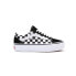 Vans UA Old Skool Platform Checkerboard