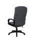 Фото #2 товара High Back Gray Fabric Executive Swivel Chair With Arms