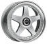 Фото #1 товара Колесный диск литой TEC Speedwheels GT EVO-R hyper-silber-hornpoliert 8.5x19 ET45 - LK5/114.3 ML72.5
