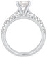 Фото #2 товара Diamond Princess-Cut Bridal Set (1-1/2 ct. t.w.) in 14k White Gold