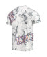 Фото #4 товара Men's White, Black New York Knicks Asymmetric Bold Smoke T-shirt