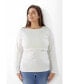 ფოტო #1 პროდუქტის Maternity Long Sleeve Nursing Top