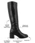 Фото #7 товара Women's Romilly Tru Comfort Foam Wide Width Regular Calf Stacked Block Heel Round Toe Boots