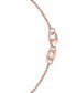 ფოტო #3 პროდუქტის Trio by EFFY® Diamond Seven Station Necklace 16-18" (1/2 ct. t.w.) in 14k Rose Gold