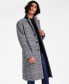 Фото #6 товара Men's Nicolas Plaid Coat, Created for Macy's