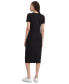 Фото #2 товара Women's Ribbed Bodycon Midi Dress