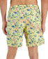 Men's Flamingo Floral-Print Quick-Dry 7" Swim Trunks, Created for Macy's