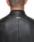 ფოტო #5 პროდუქტის Men's Viceroy Sleek Leather Racer Jacket