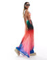 Фото #6 товара Candypants mesh maxi beach skirt in abstract print