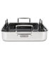 Фото #7 товара 3-Ply Stainless Steel Roasting Pan with Nonstick Rack