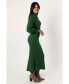 ფოტო #4 პროდუქტის Women's Korah Long Sleeve Midi Dress