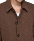 Men's Rennel Houndstooth Single-Breasted Topcoat