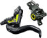 Фото #1 товара Magura MT8 SL Disc Brake &Lever- Front or Rear,Hydraulic,Post Mount,Gray/Yellow