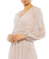 ფოტო #3 პროდუქტის Women's Ieena V Neck Tiered Ruffle Gown