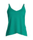 ფოტო #3 პროდუქტის Plus Size Long Torso Chlorine Resistant Tulip Hem Tankini Swimsuit Top