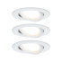 PAULMANN 938.75 - Recessed lighting spot - 3 bulb(s) - LED - 425 lm - White