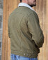 Levis Mens Trucker Jacket Denim Jeans Canvas Sherpa Color Dark Olive 163650189