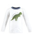 Фото #9 товара Baby Boys Long Sleeve T-Shirts, Dinosaur